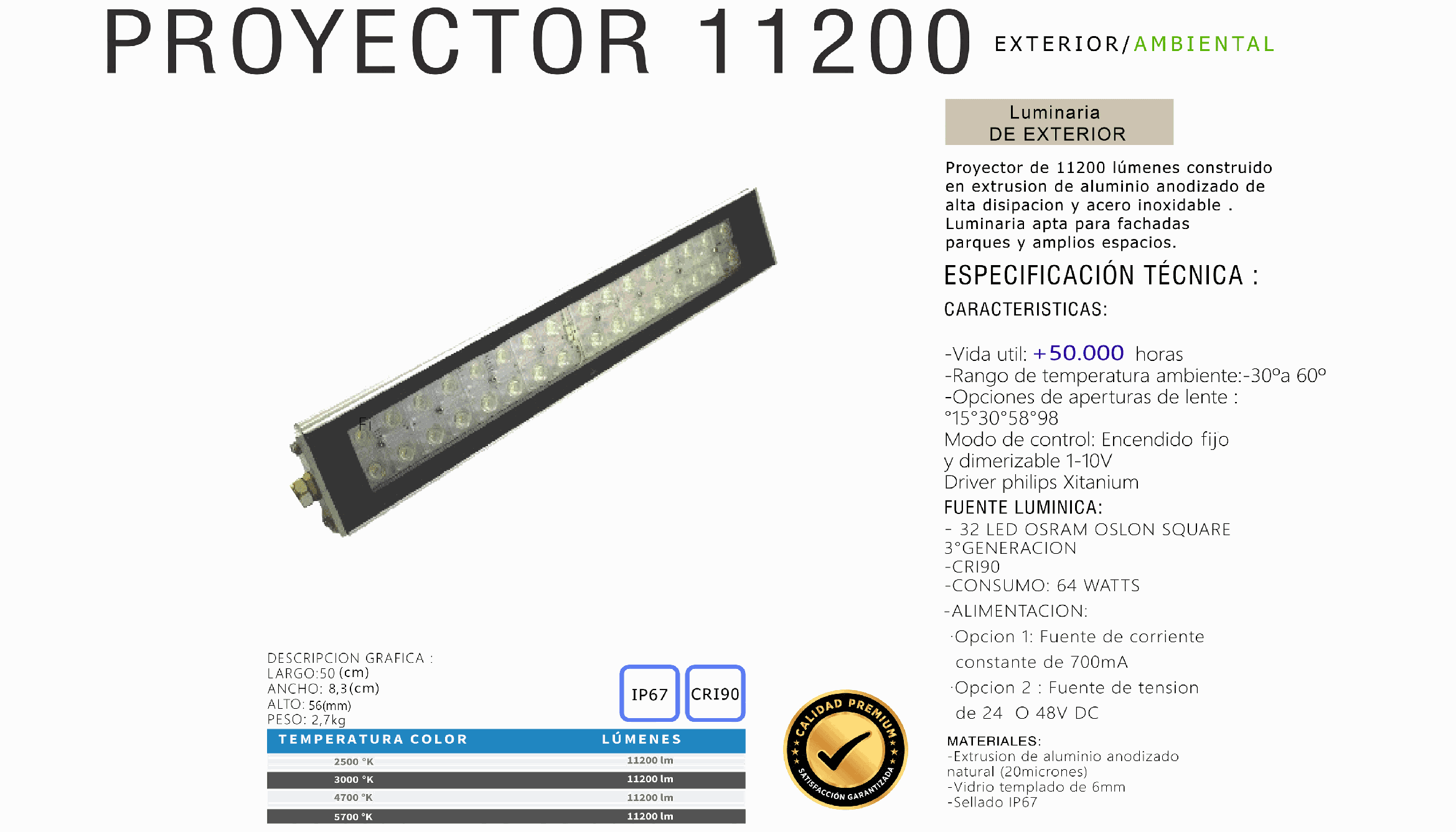 Proyector 11200